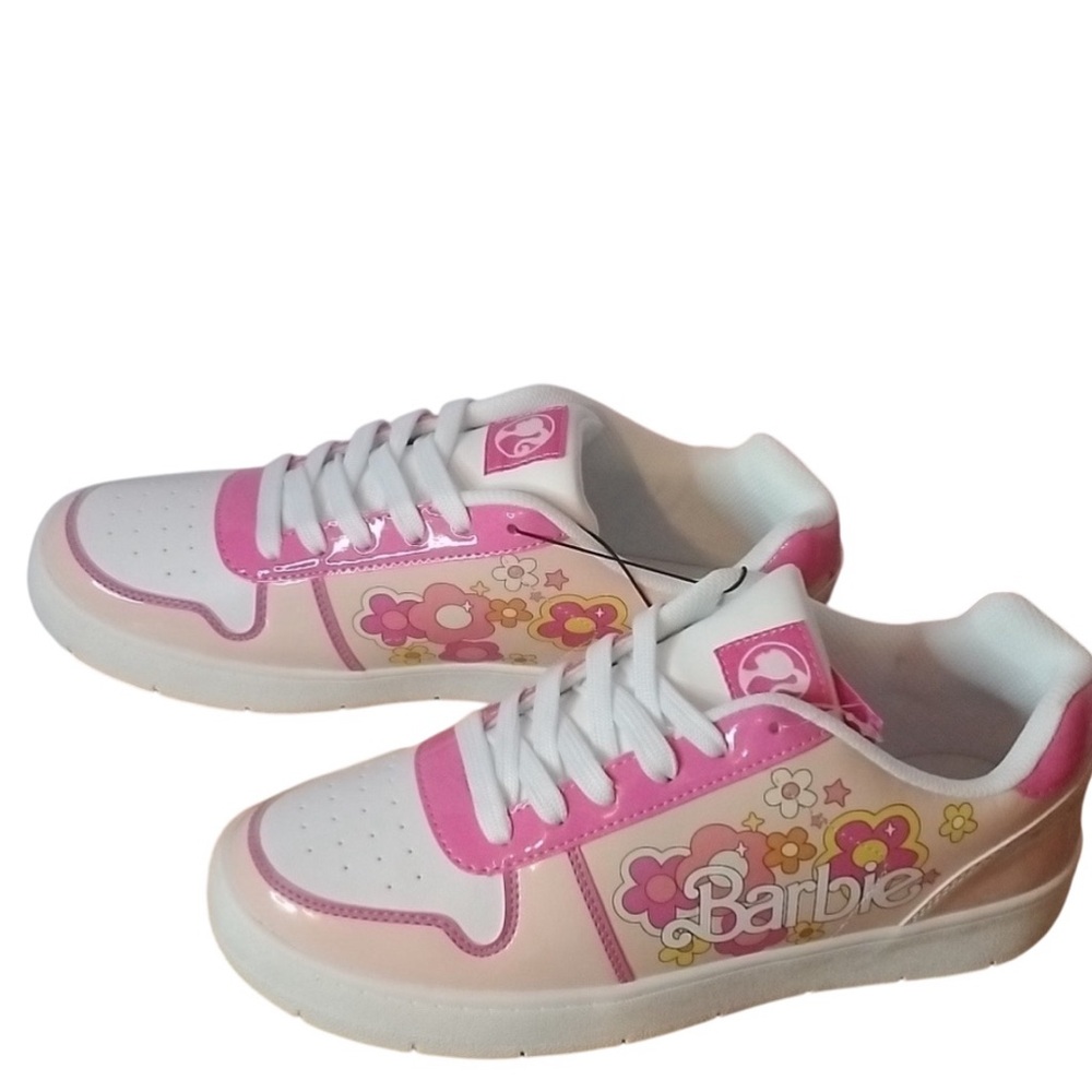 New! BARBIE by Mattel Women's Lace Up Sneakers  Size 9 - Picture 7 of 10
